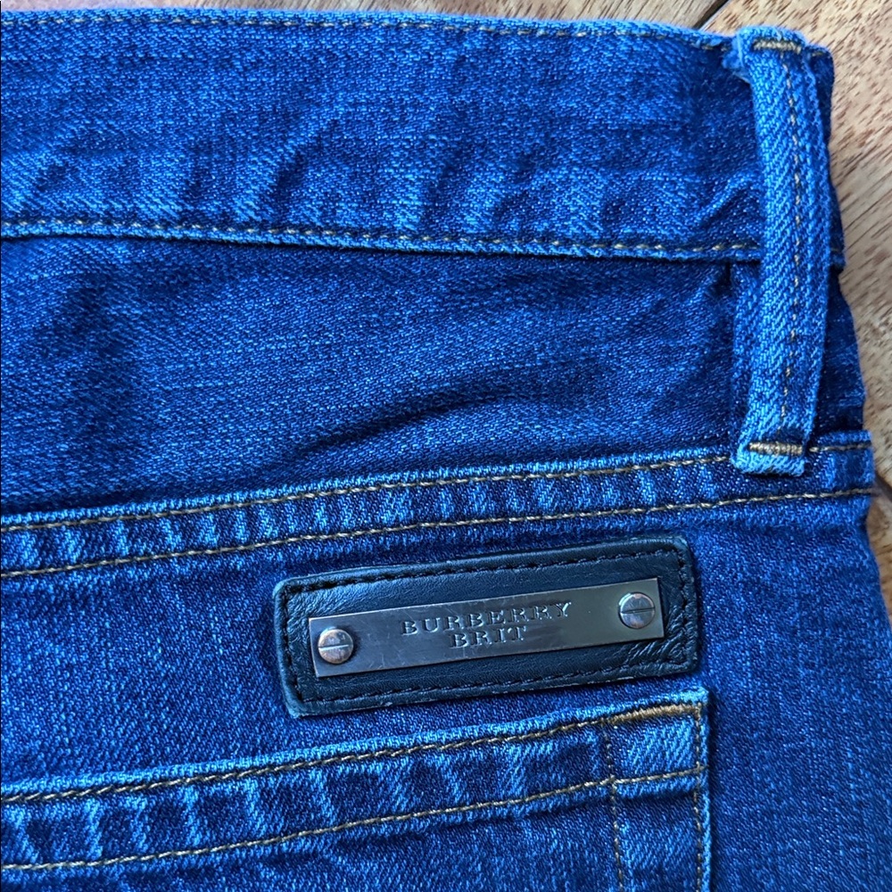 Burberry Brit Vintage Slim Dark Jeans - Picture 11 of 16